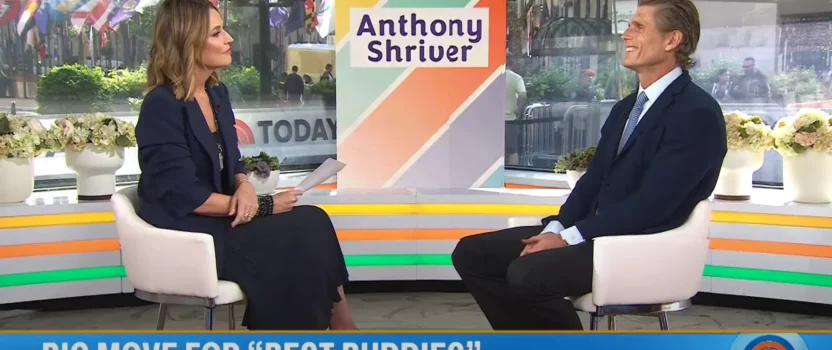 Best Buddies’ Anthony K. Shriver Featured on NBC’s Today Show