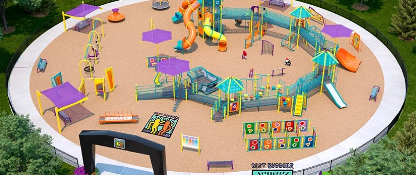 Miracle Recreation and Best Buddies International Announce Groundbreaking Playground Design Partnership, Creating a Global Standard for Inclusive Play