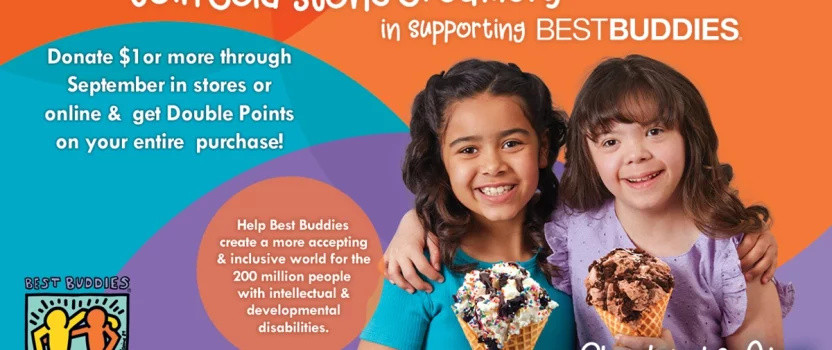 Cold Stone Creamery Partners with Best Buddies International for September Fundraising Initiative