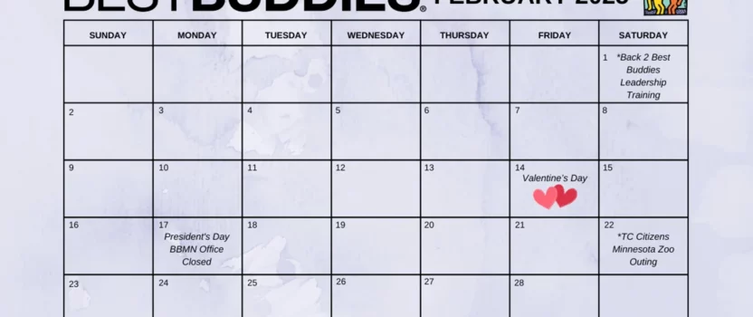 Monthly Events Calendar