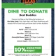 Dine to Donate at Texas Roadhouse