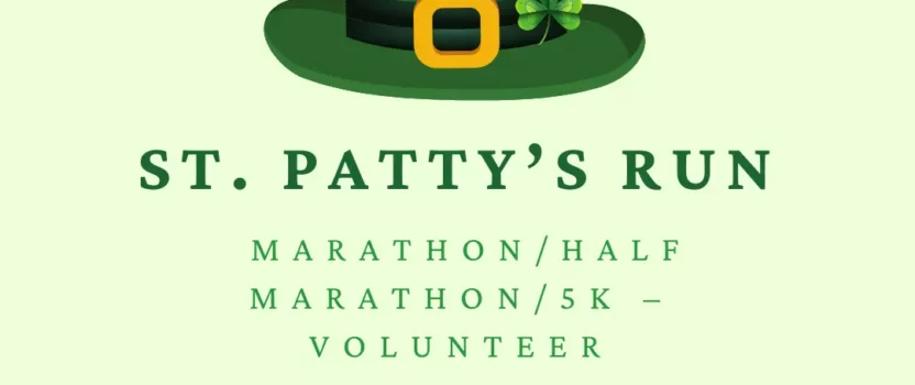 St. Paddy’s Marathon/Half Marathon/5k