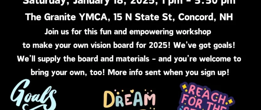 BBNH Dream It, Do It! Create Your Own Vision Board!