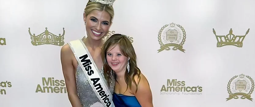 Best Buddies, big dreams: Grace Davis celebrates Abbie Stockard’s Miss America win