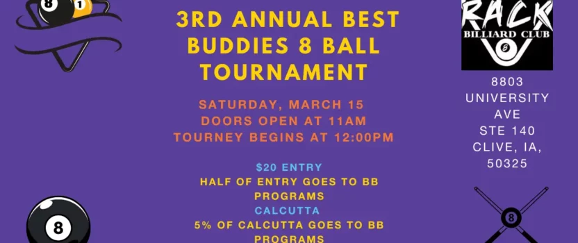 Best Buddies 8 Ball Tournament